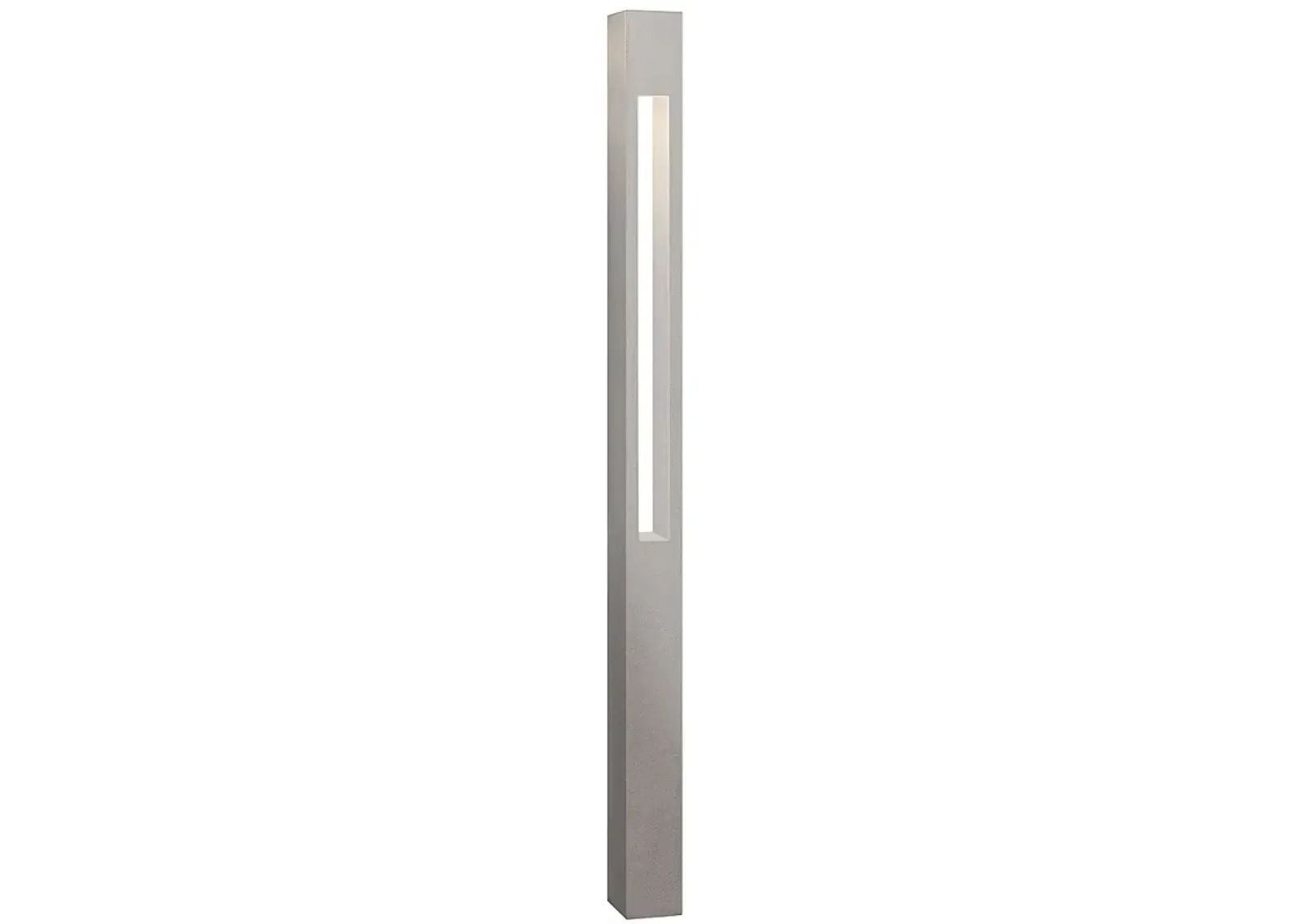 Hinkley Atlantis Titanium Square Bollard Landscape Light