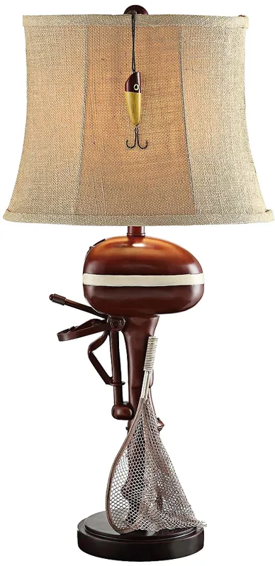 Crestview Collection Motor Boating Sculptural Table Lamp