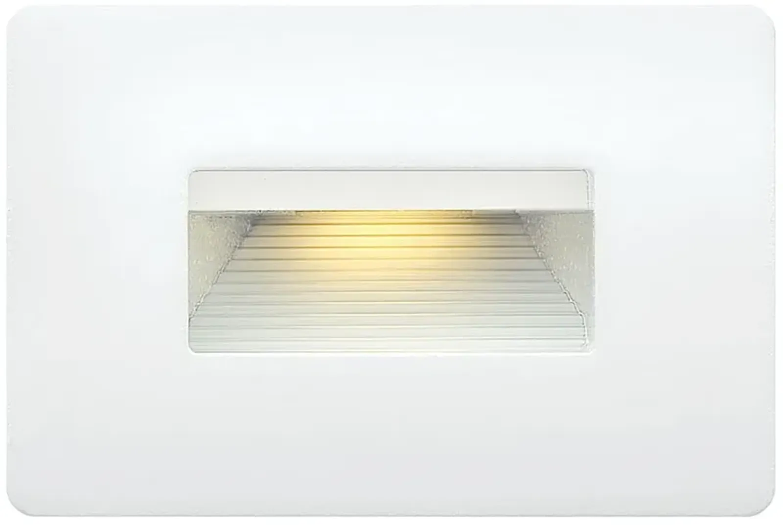 Hinkley Luna Low Voltage Satin White Step Light