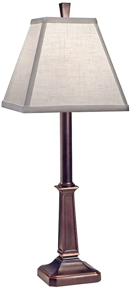 Stiffel Arboretum Oxidized Bronze Buffet Table Lamp