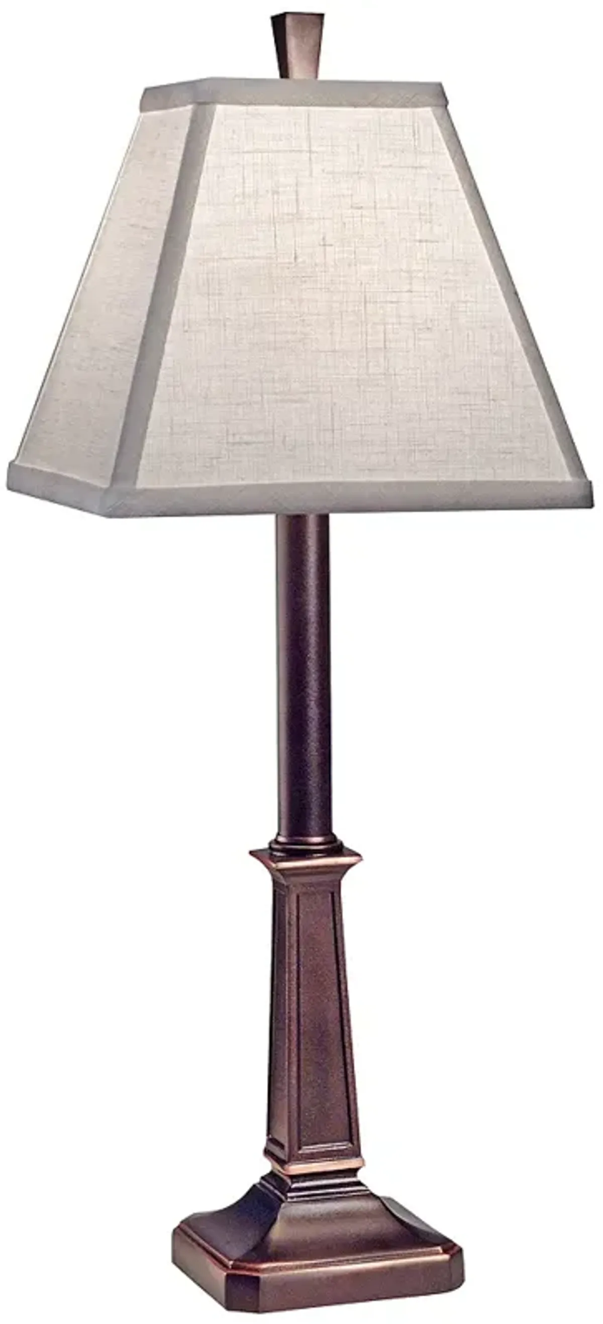 Stiffel Arboretum 22" High Oxidized Bronze Accent Table Lamp