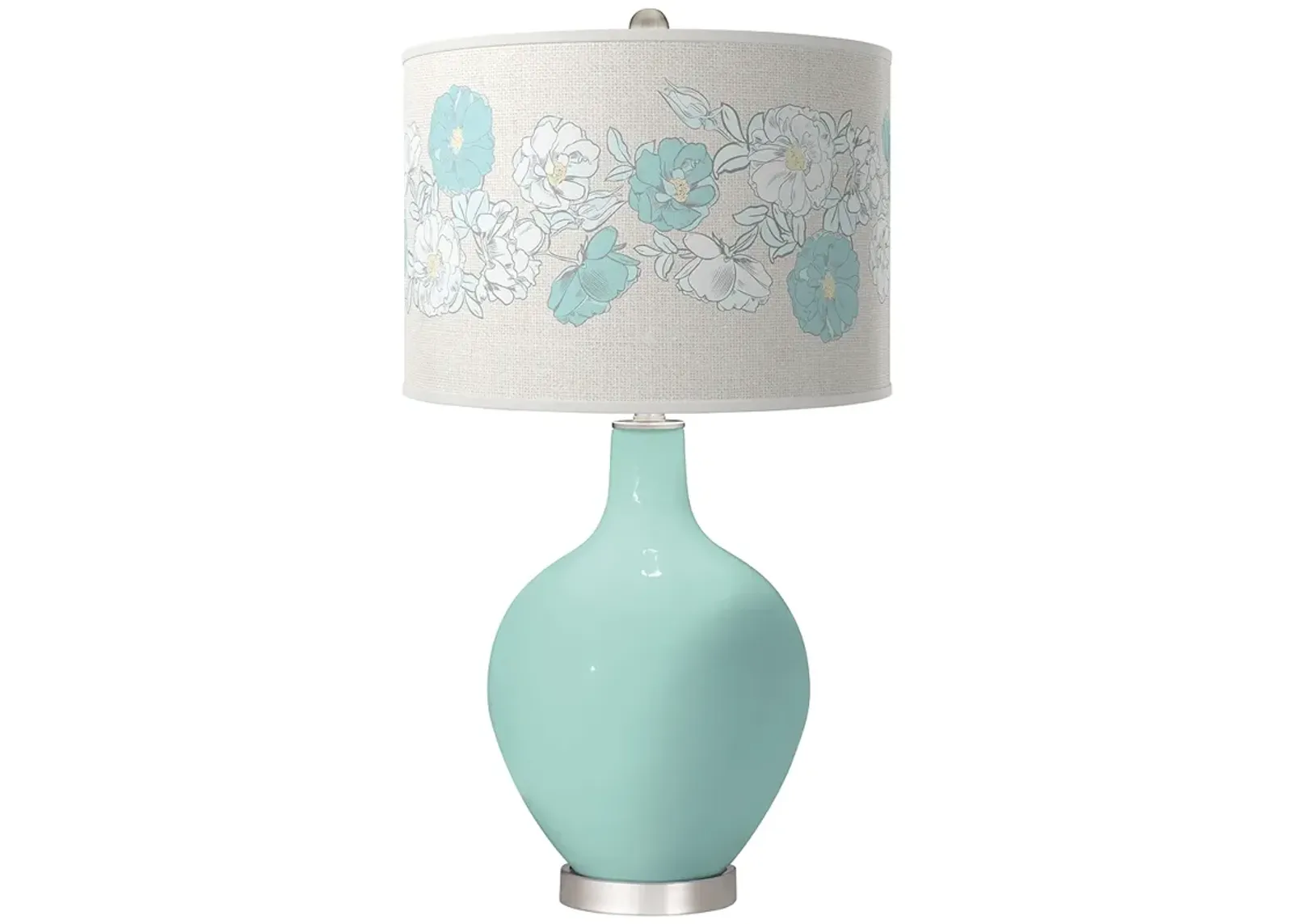 Cay Rose Bouquet Ovo Table Lamp