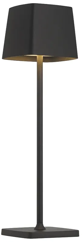 George Kovacs Task 15" High Portables LED Black Table Lamp