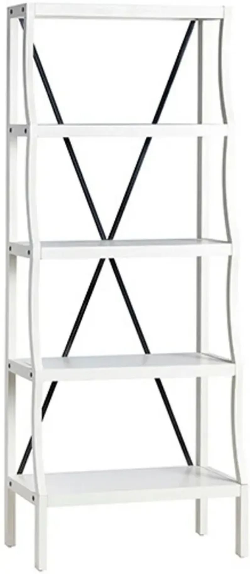 Crestview Collection Radcliff Wood and Metal Etagere