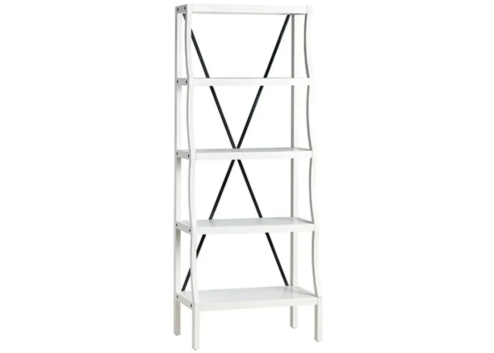 Crestview Collection Radcliff Wood and Metal Etagere