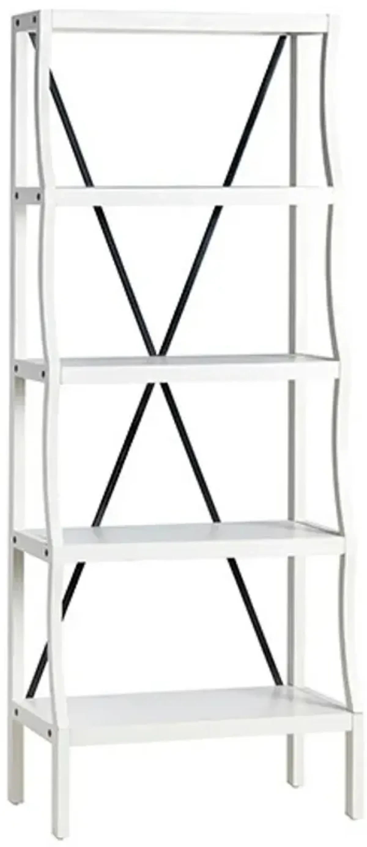 Crestview Collection Radcliff Wood and Metal Etagere