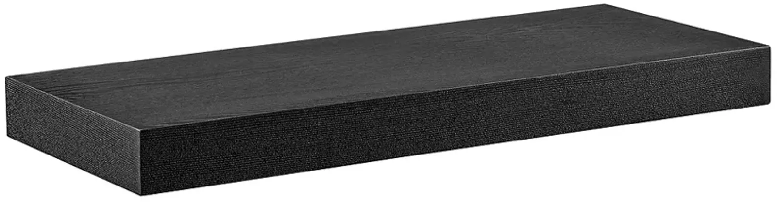 Barney 23 1/2" Wide Wenge Stained Veneer Floating Wall Shelf