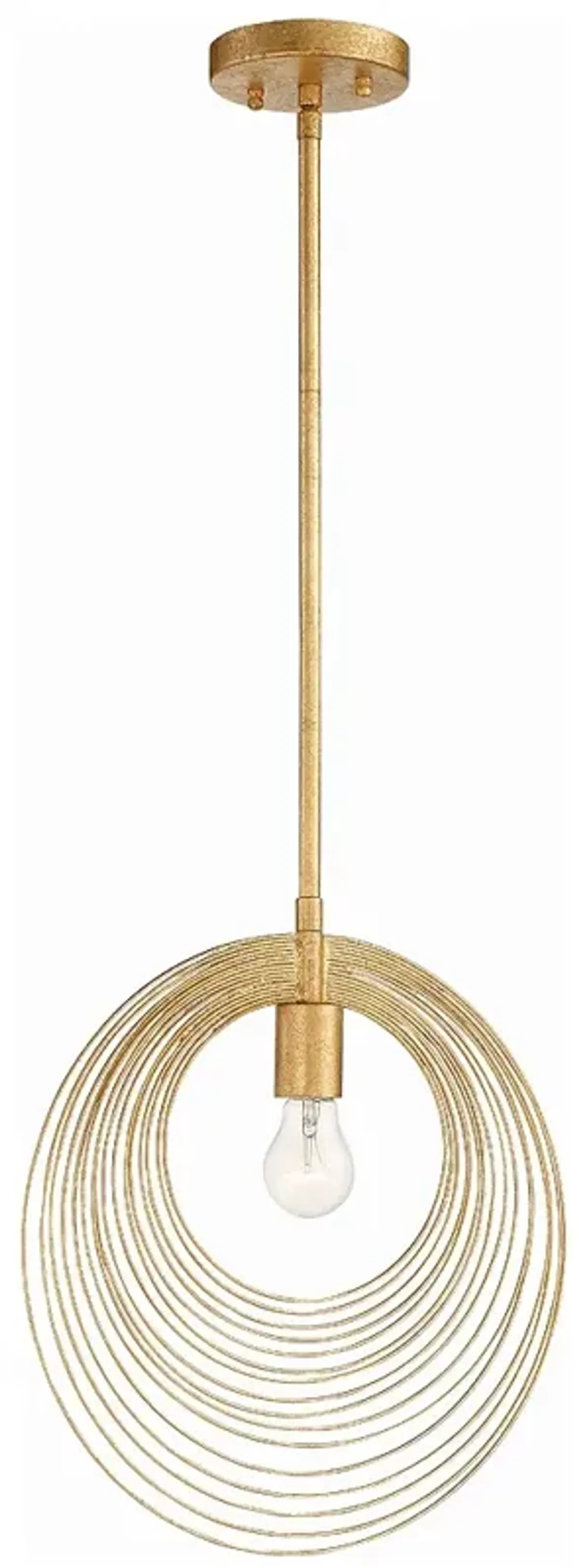 Doral 1 Light Renaissance Gold Pendant