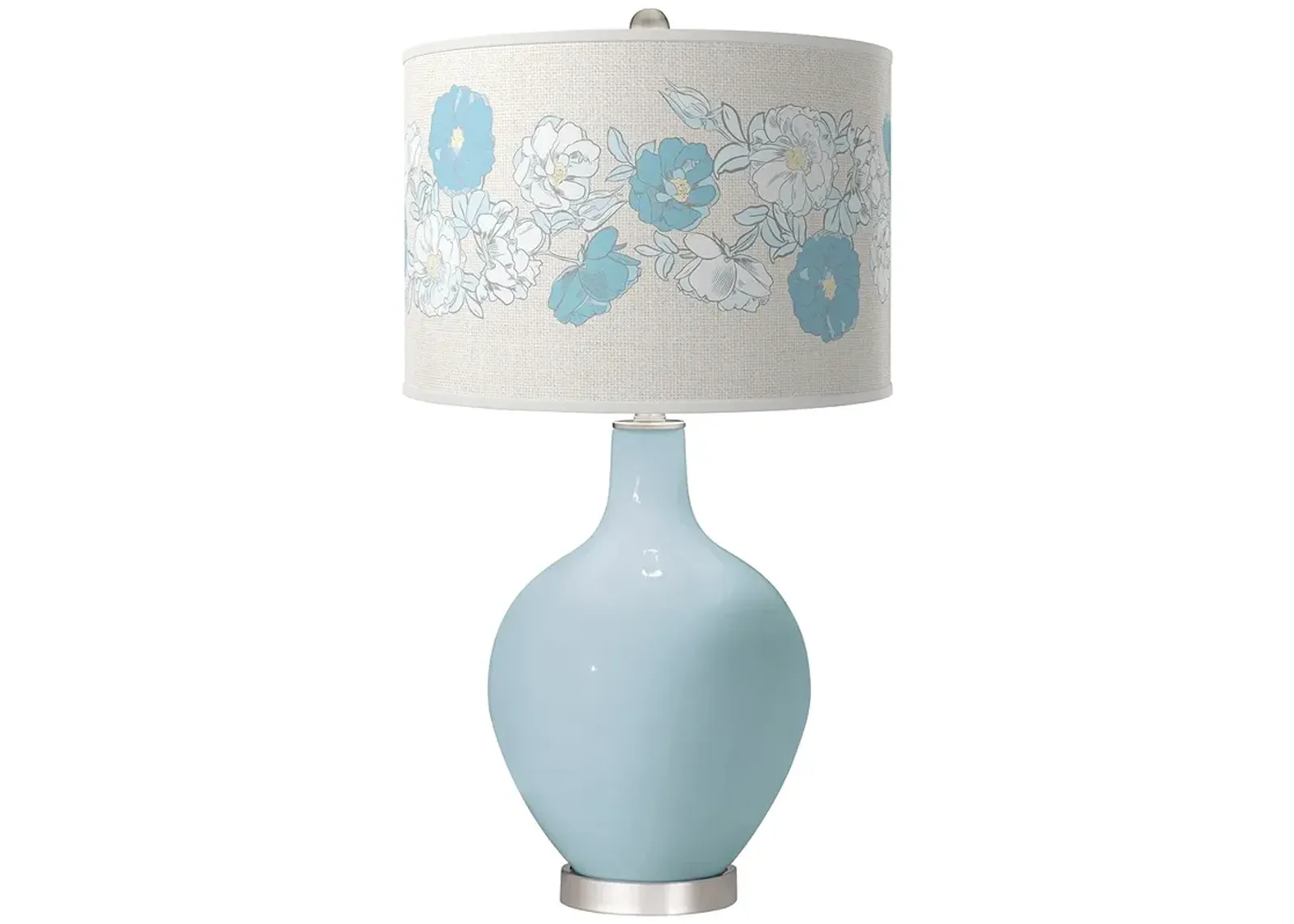 Vast Sky Rose Bouquet Ovo Table Lamp