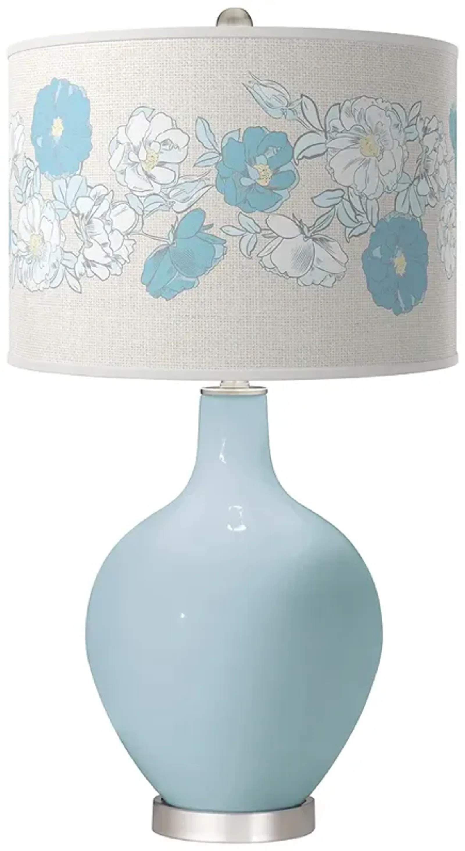 Vast Sky Rose Bouquet Ovo Table Lamp