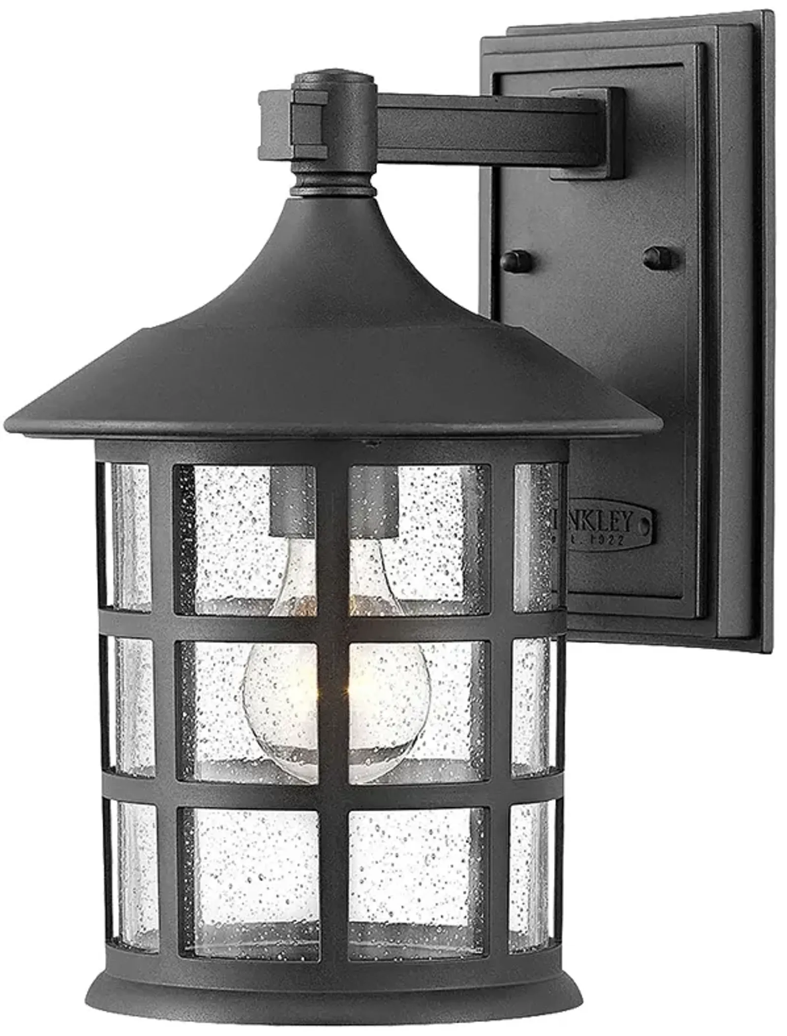 Freeport Coastal Elements 12 1/4"H Black Outdoor Wall Light