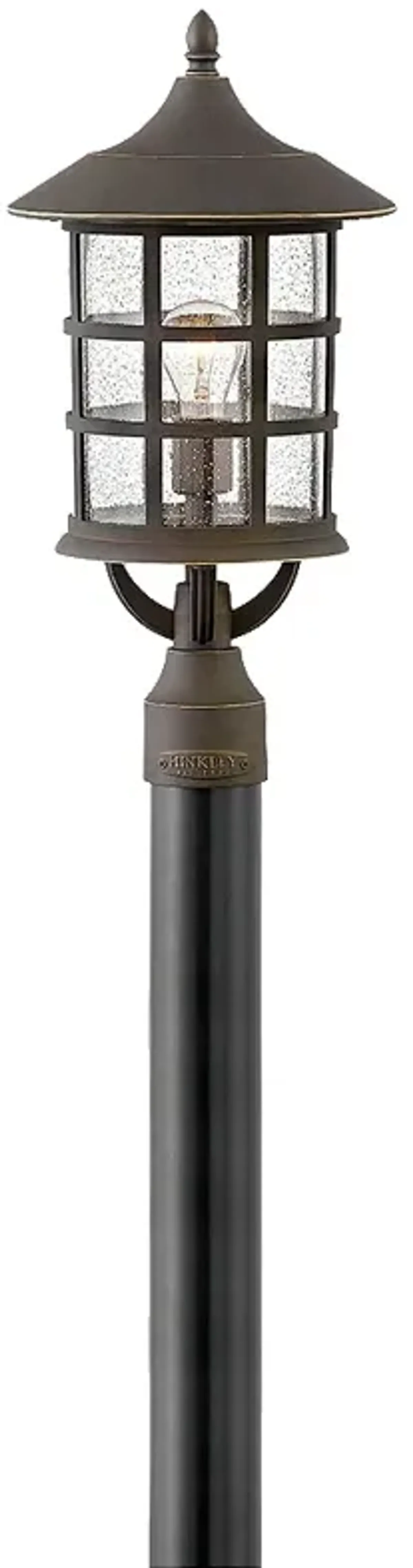 Freeport Coastal Elements 20 1/2"H Brown Outdoor Post Light