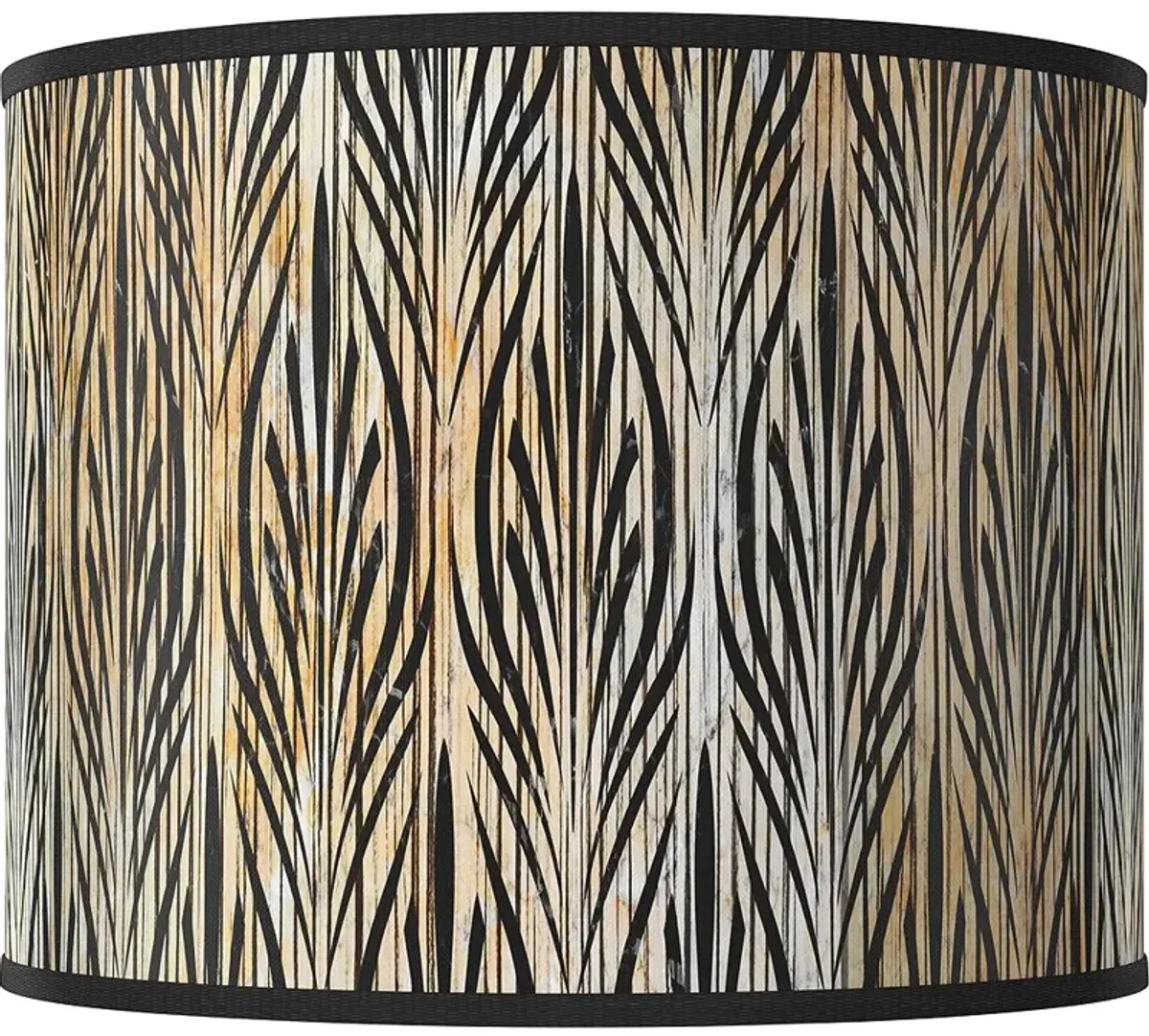 Amara White Giclee Round Drum Lamp Shade 14x14x11 (Spider)