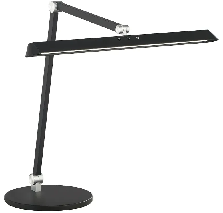 George Kovacs Task Portables LED Black Table Lamp