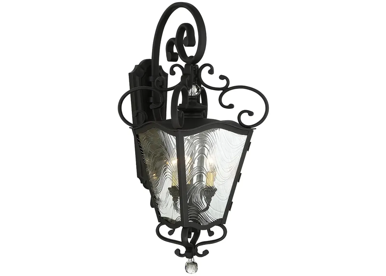 Brixton Ivy 32 1/4" High Coal Outdoor Wall Light