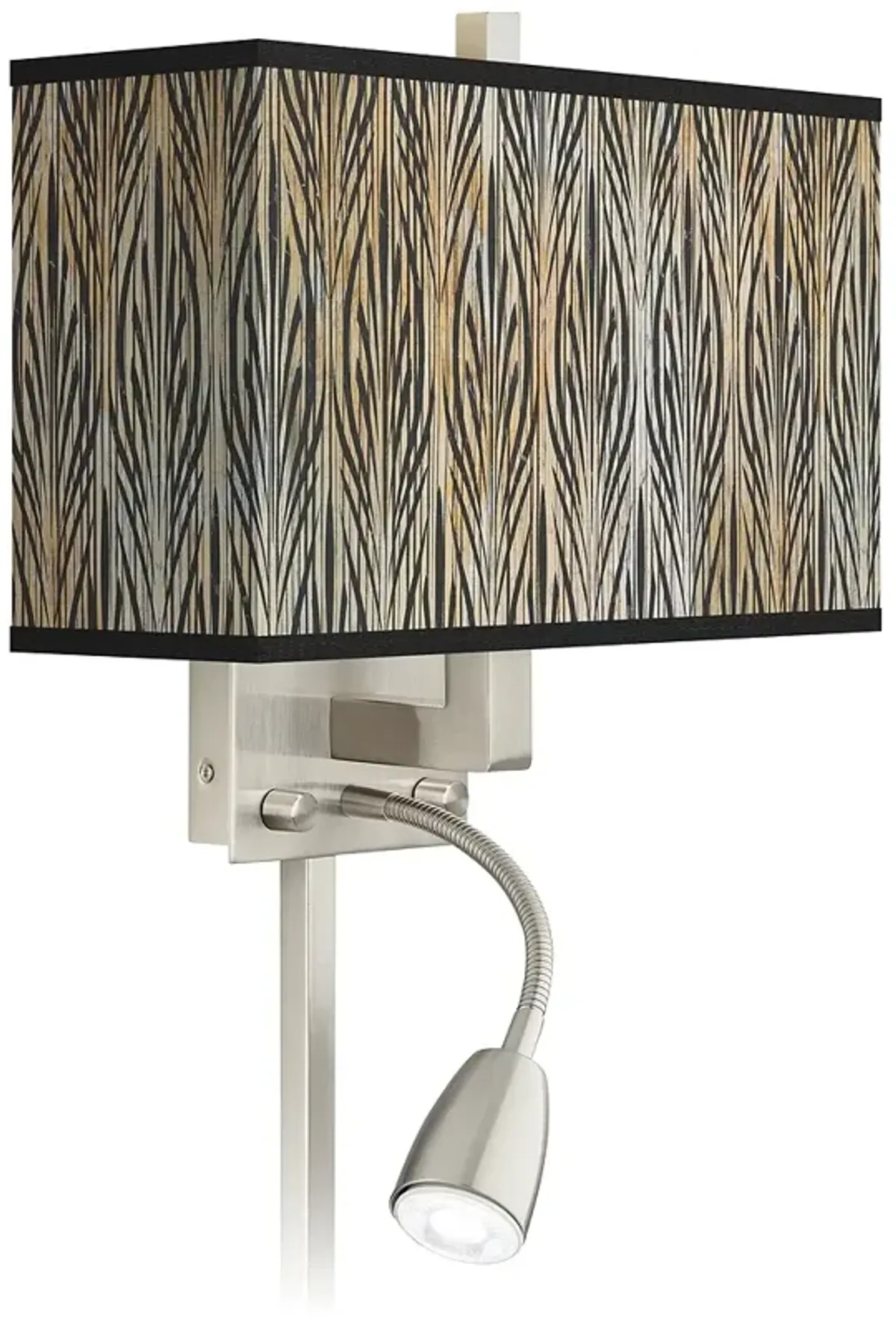 Amara Giclee Glow LED Reading Light Plug-In Sconce