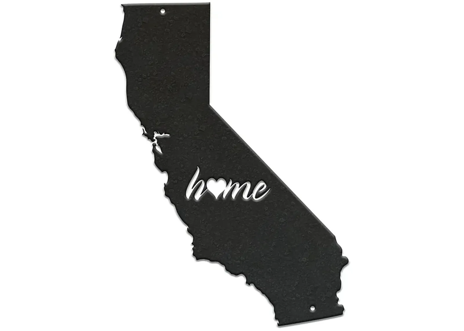 Stiffel California 24" High Charcoal Metal Wall Art