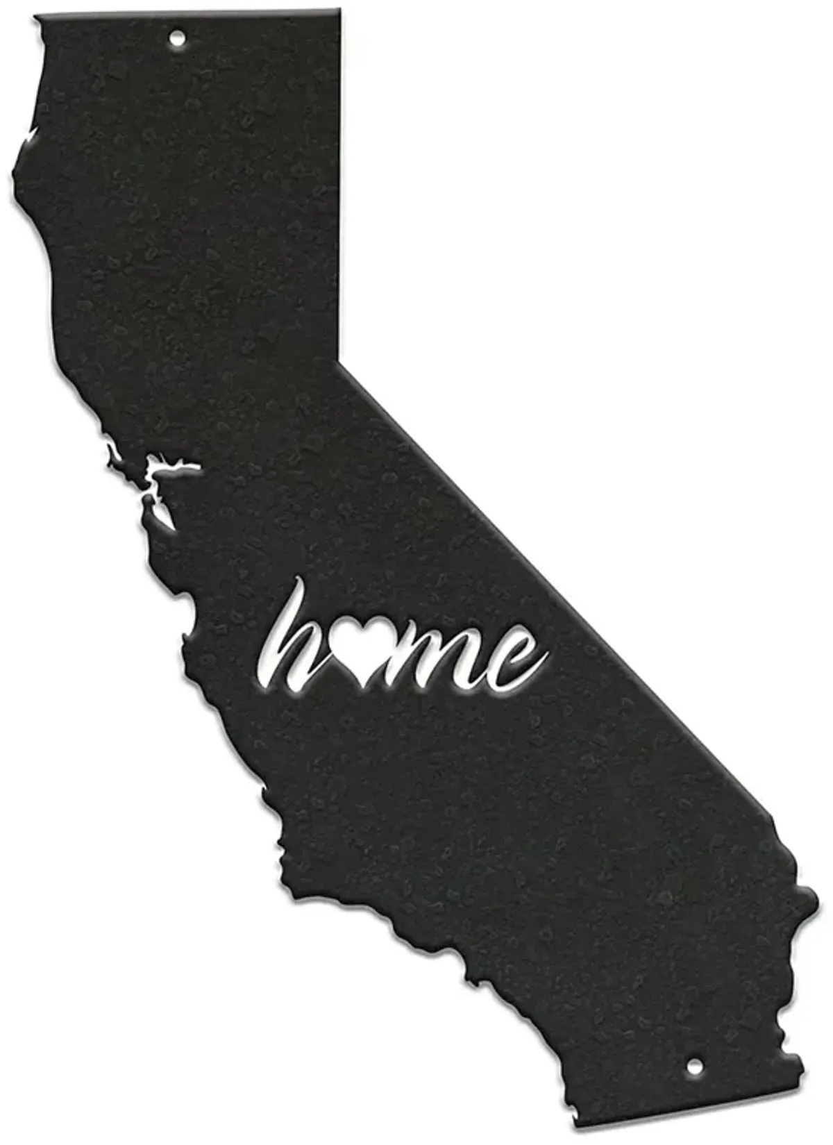 Stiffel California 24" High Charcoal Metal Wall Art