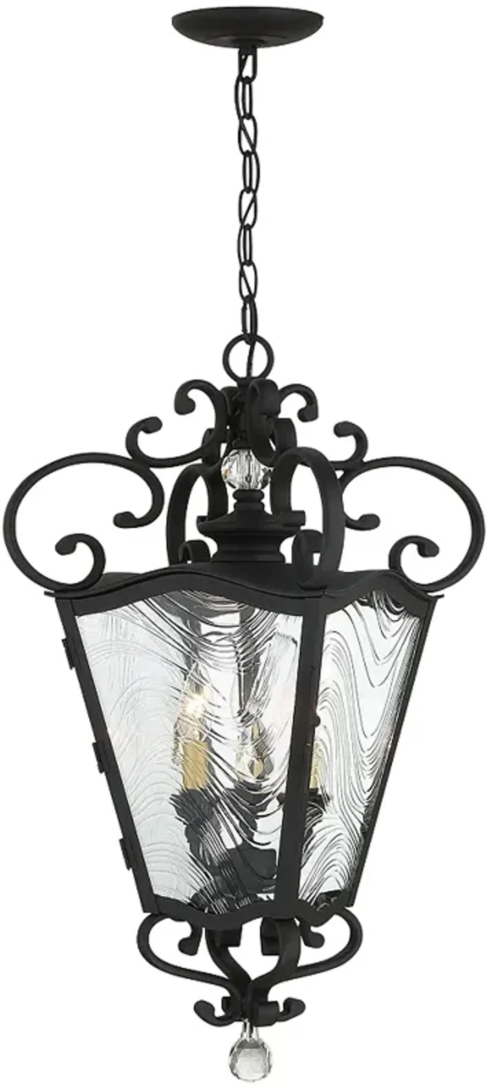 Brixton Ivy 26 3/4" High Coal Outdoor Hanging Light