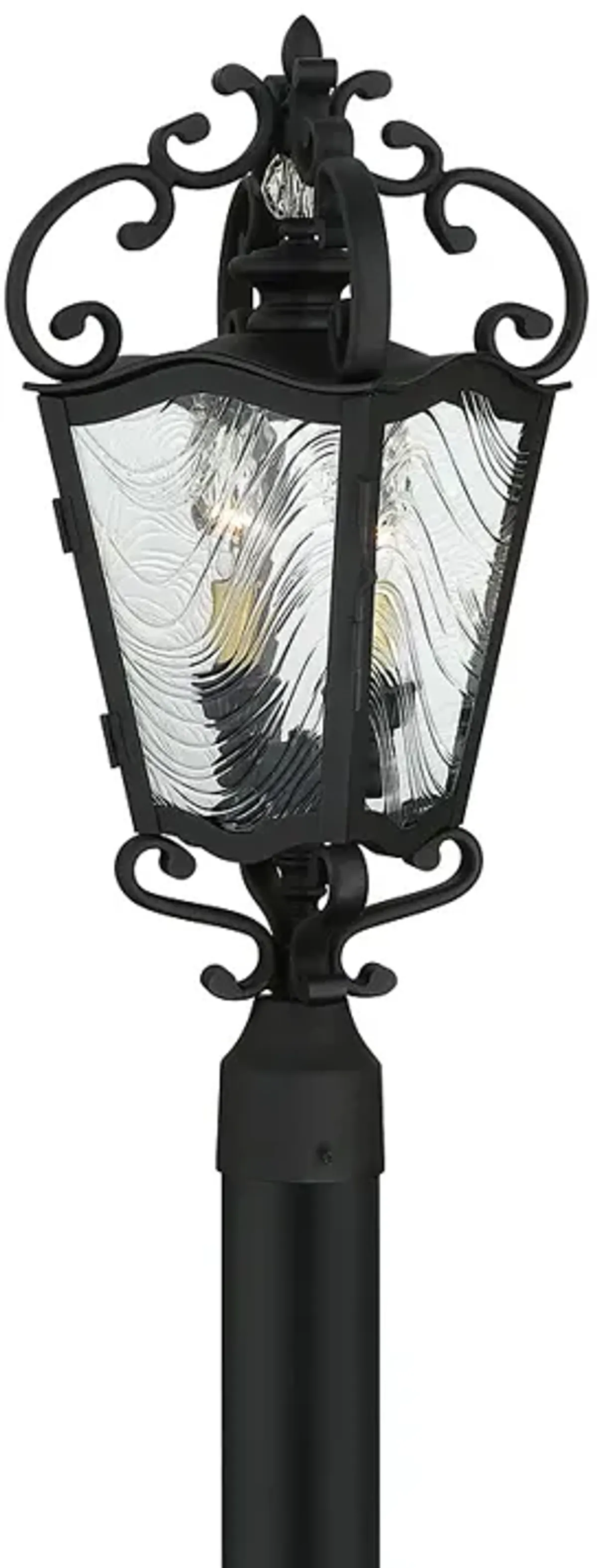 Brixton Ivy 28 1/4" High Coal Outdoor Post Light