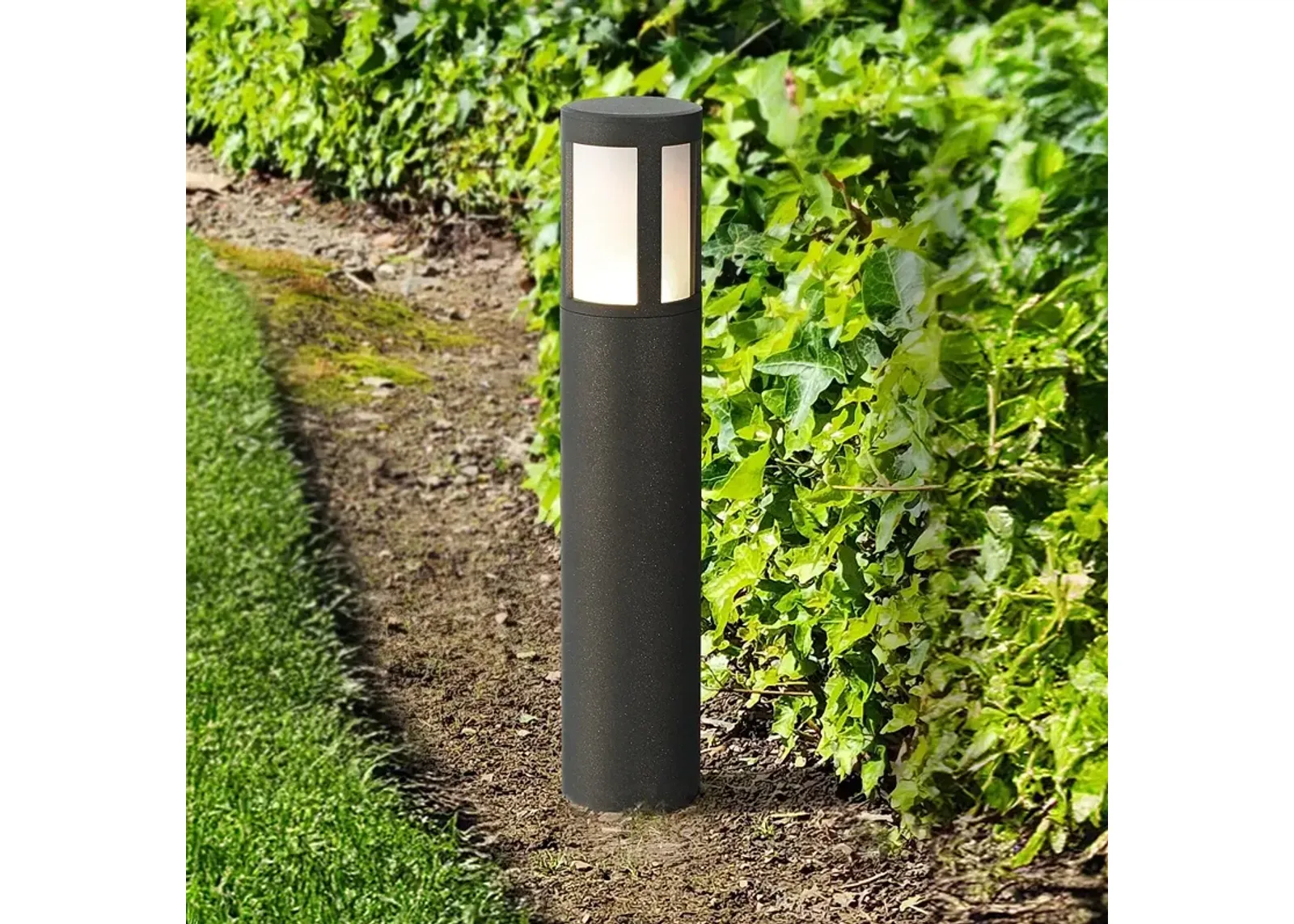 John Timberland Solomon 20" High Black LED Low Voltage Landscape Light