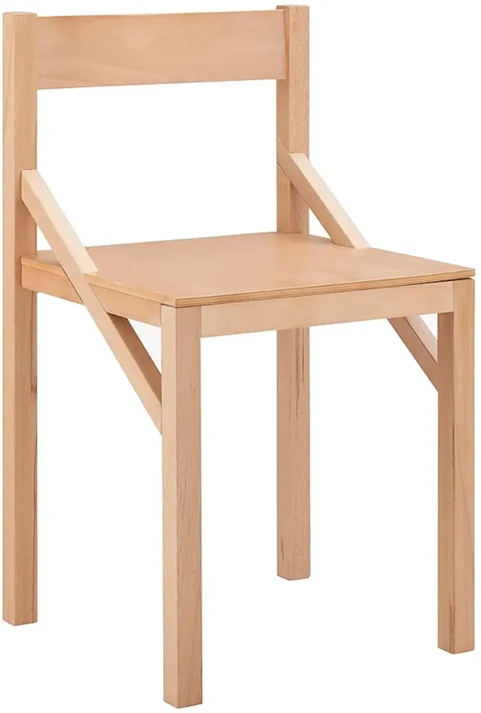 Kelda Natural Wood Side Chair