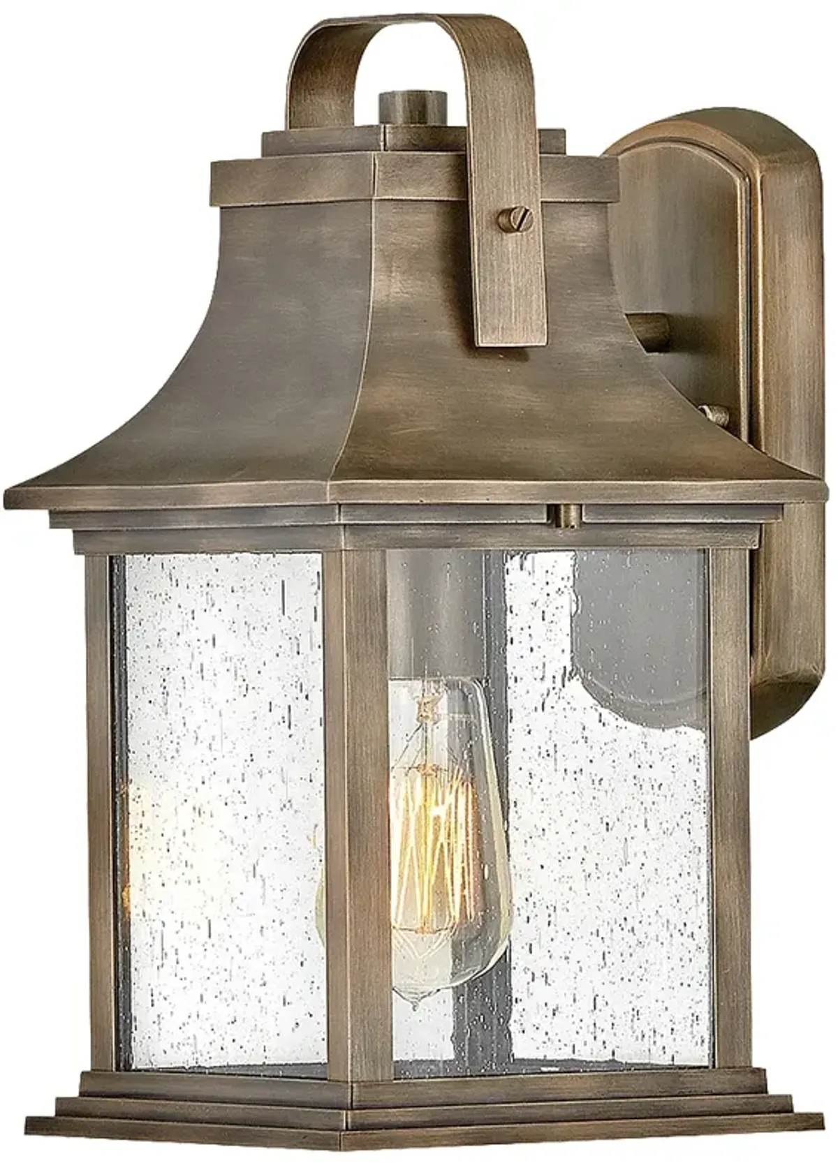 Hinkley Grant 13 3/4"H Burnished Bronze Outdoor Wall Light