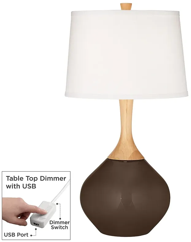 Carafe Wexler Table Lamp with Dimmer