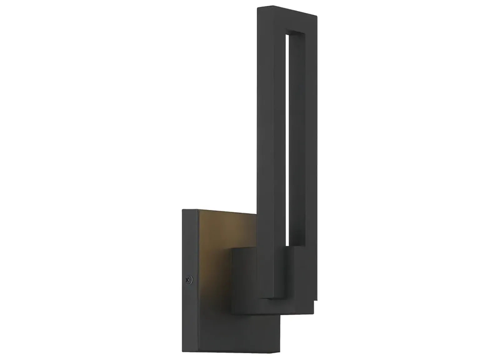 George Kovacs Music LED Sand Black Outdoor Wall Sconce