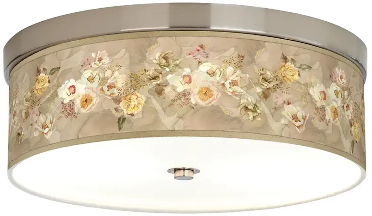 Floral Spray Giclee Energy Efficient Ceiling Light