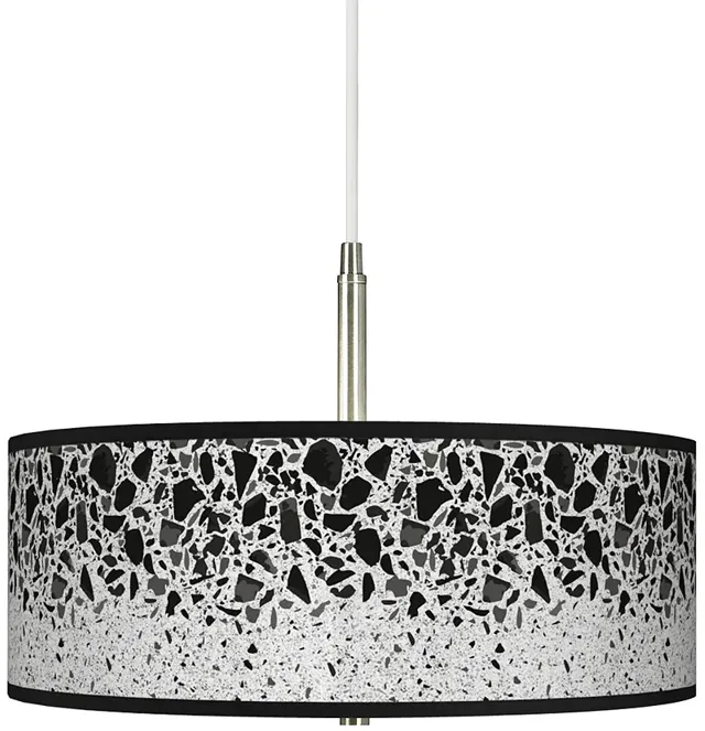 Terrazzo Giclee Pendant Chandelier