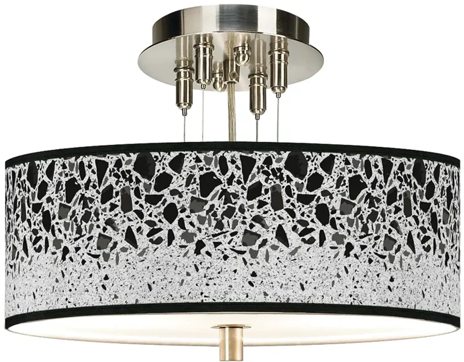 Terrazzo Giclee 14" Wide Ceiling Light