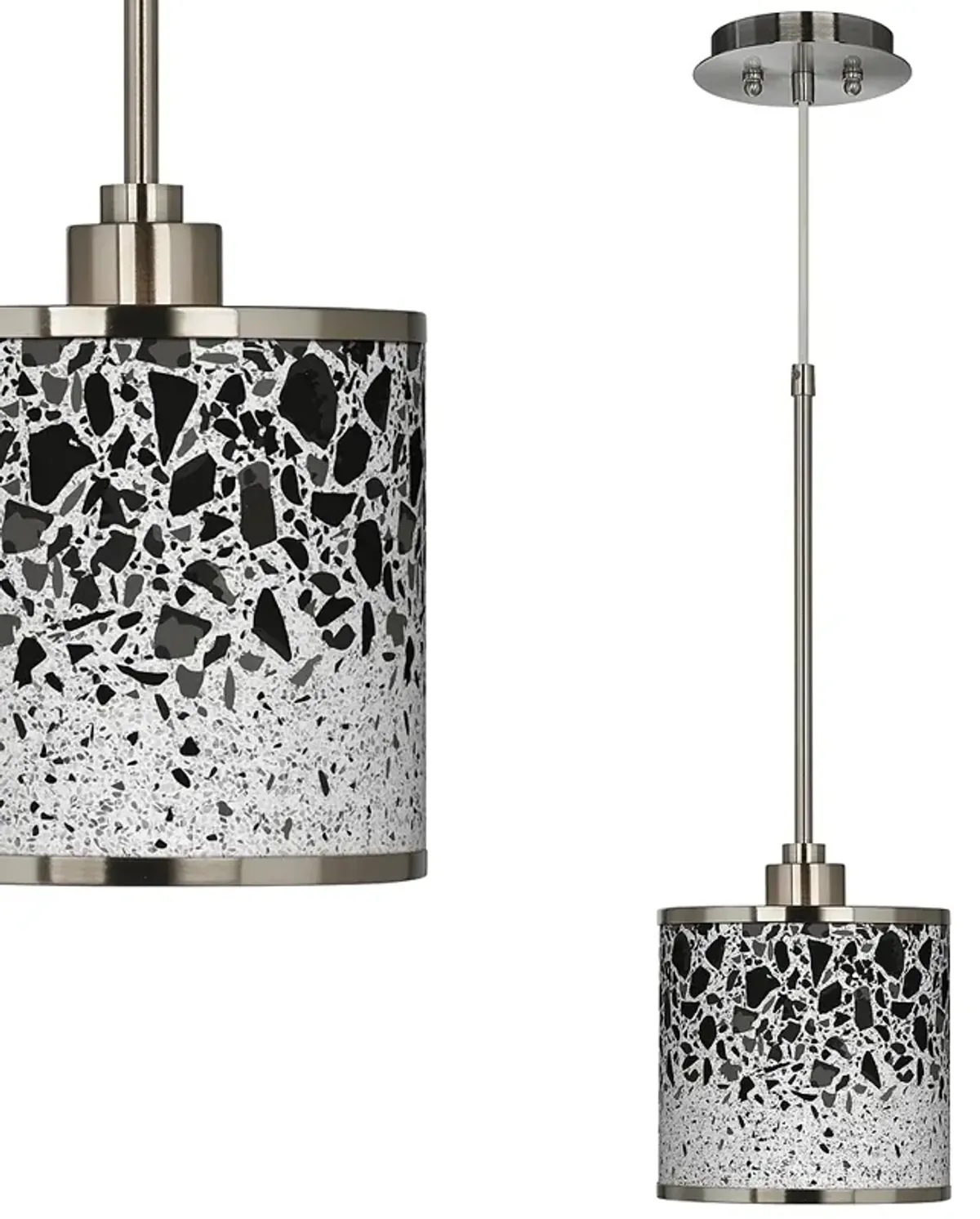 Terrazzo Giclee Glow Mini Pendant Light