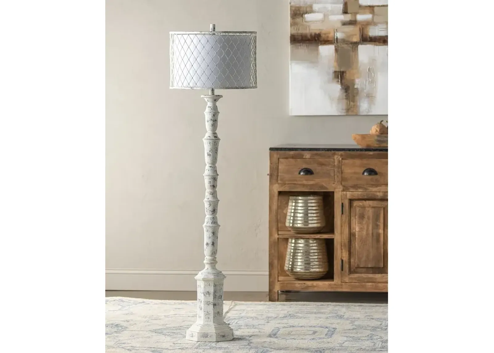 Crestview Collection Para Floor Lamp