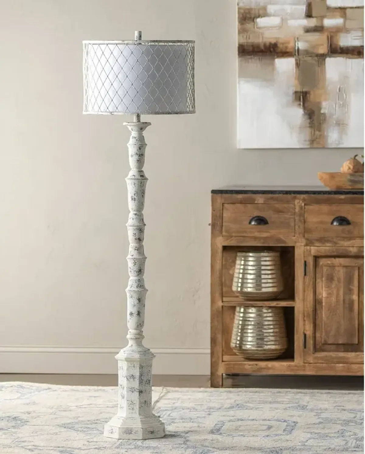 Crestview Collection Para Floor Lamp