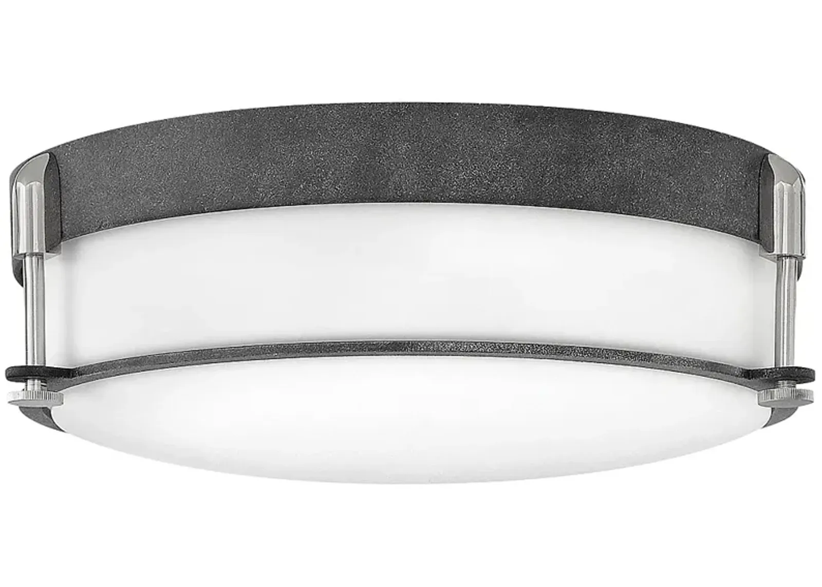 Hinkley Colbin 16 1/2" Wide Aged Zinc Ceiling Light