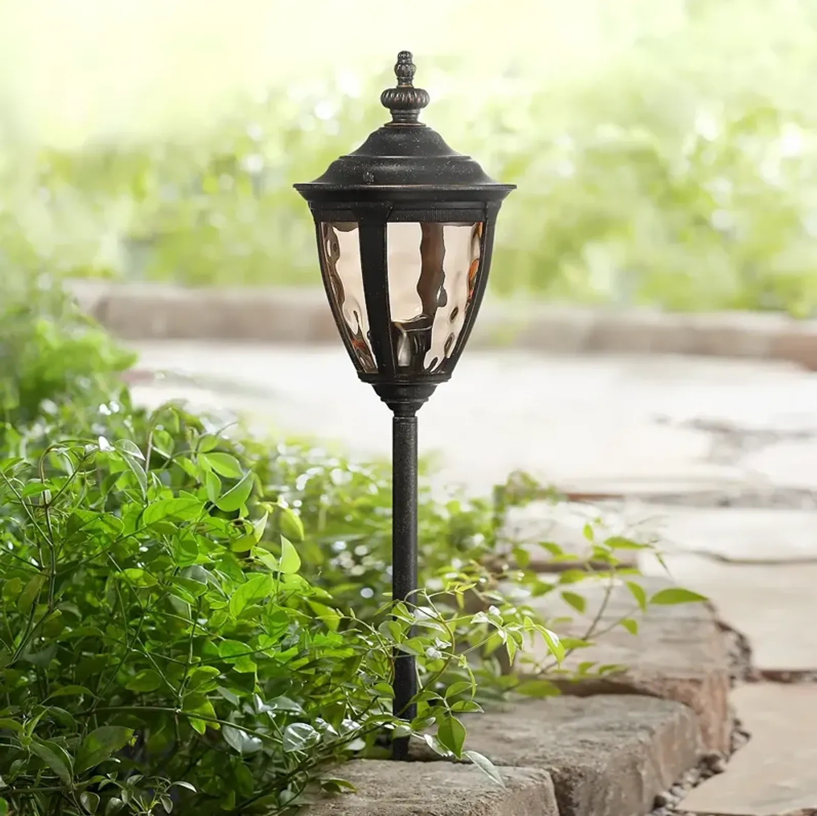 Bellagio Collection 22 1/2" High Bronze Landscape LED Path Light