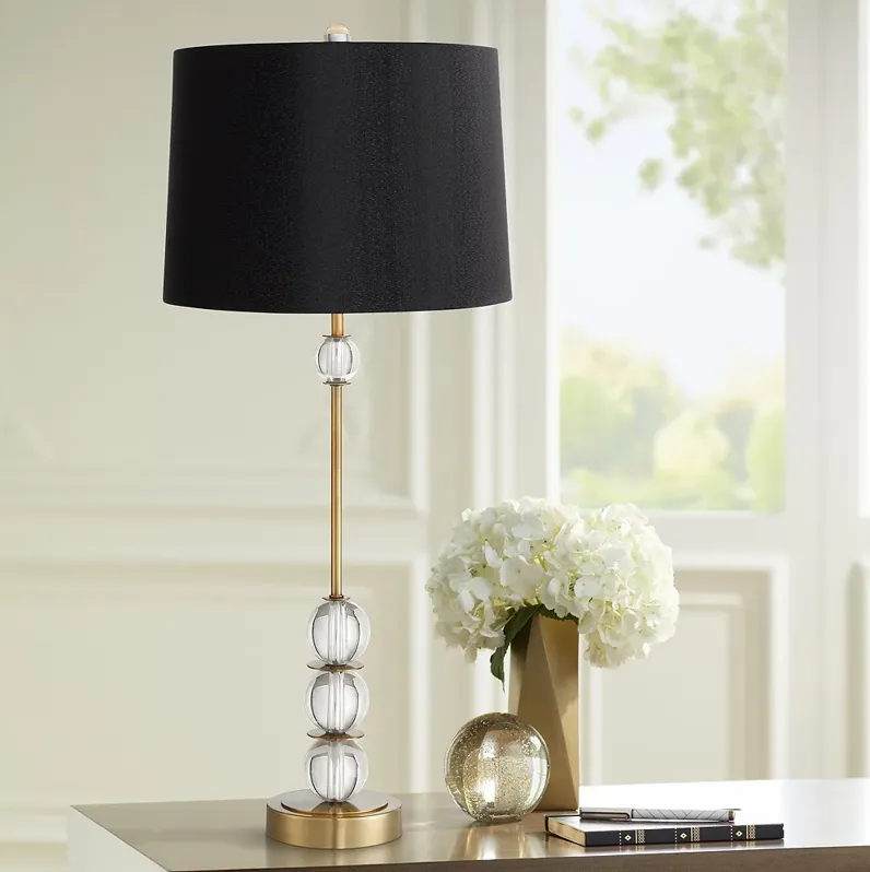 Vienna Full Spectrum Crystal Segment Table Lamp