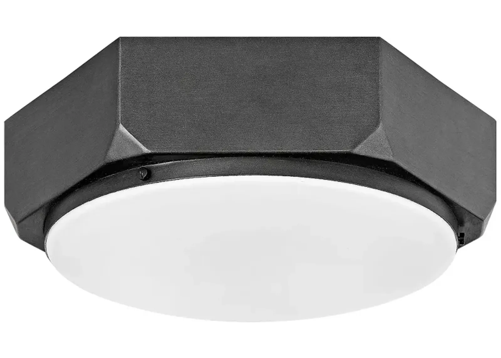 Hinkley Hex 16" Wide Brushed Graphite Ceiling Light