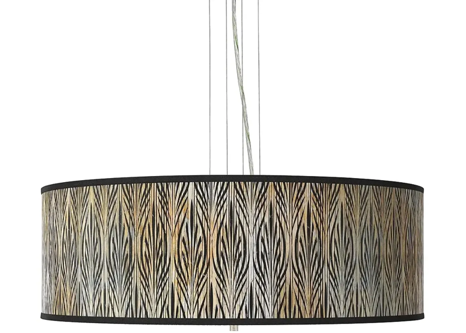 Amara Giclee 24" Wide 4-Light Pendant Chandelier