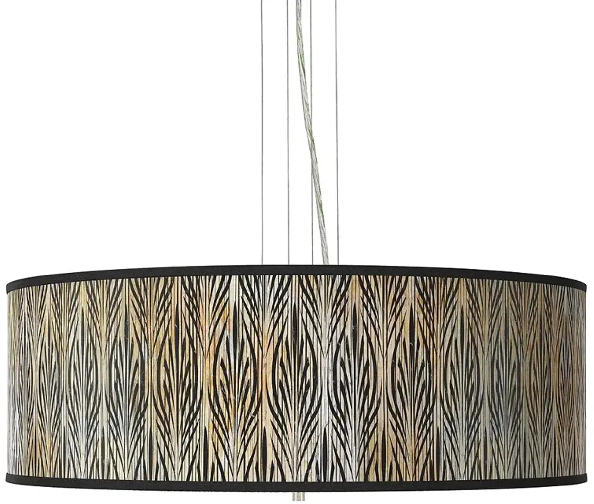 Amara Giclee 24" Wide 4-Light Pendant Chandelier