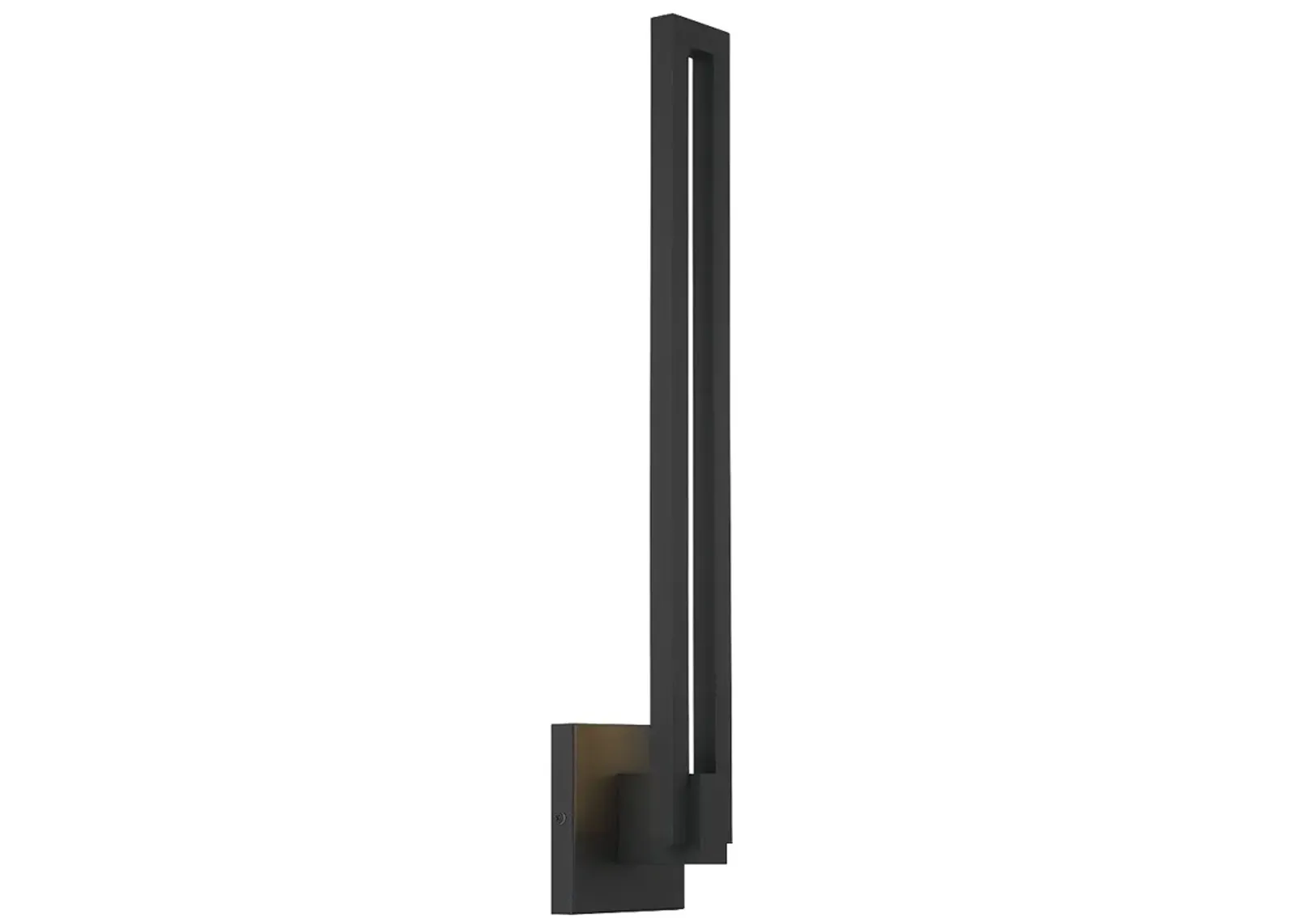 George Kovacs Music LED Sand Black Outdoor Wall Sconce