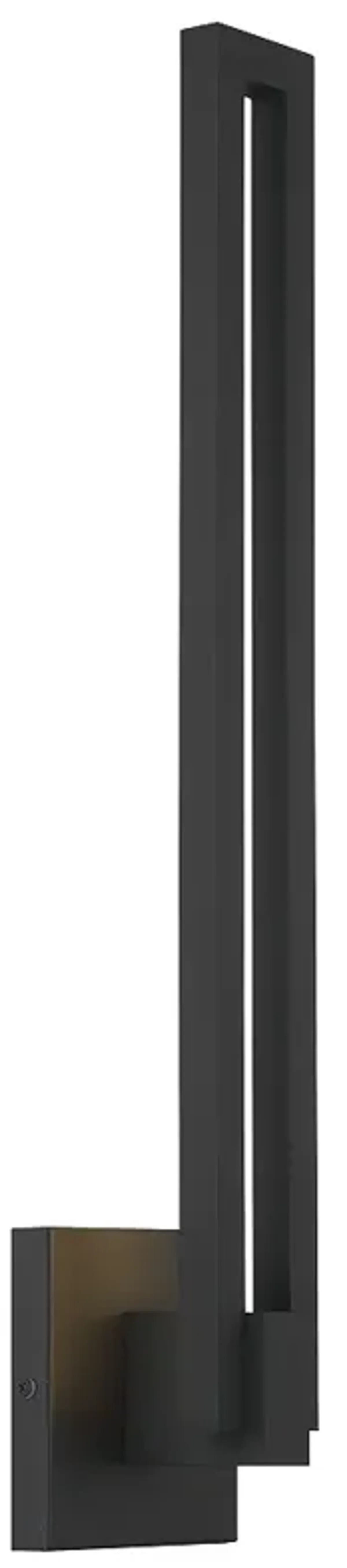 George Kovacs Music LED Sand Black Outdoor Wall Sconce