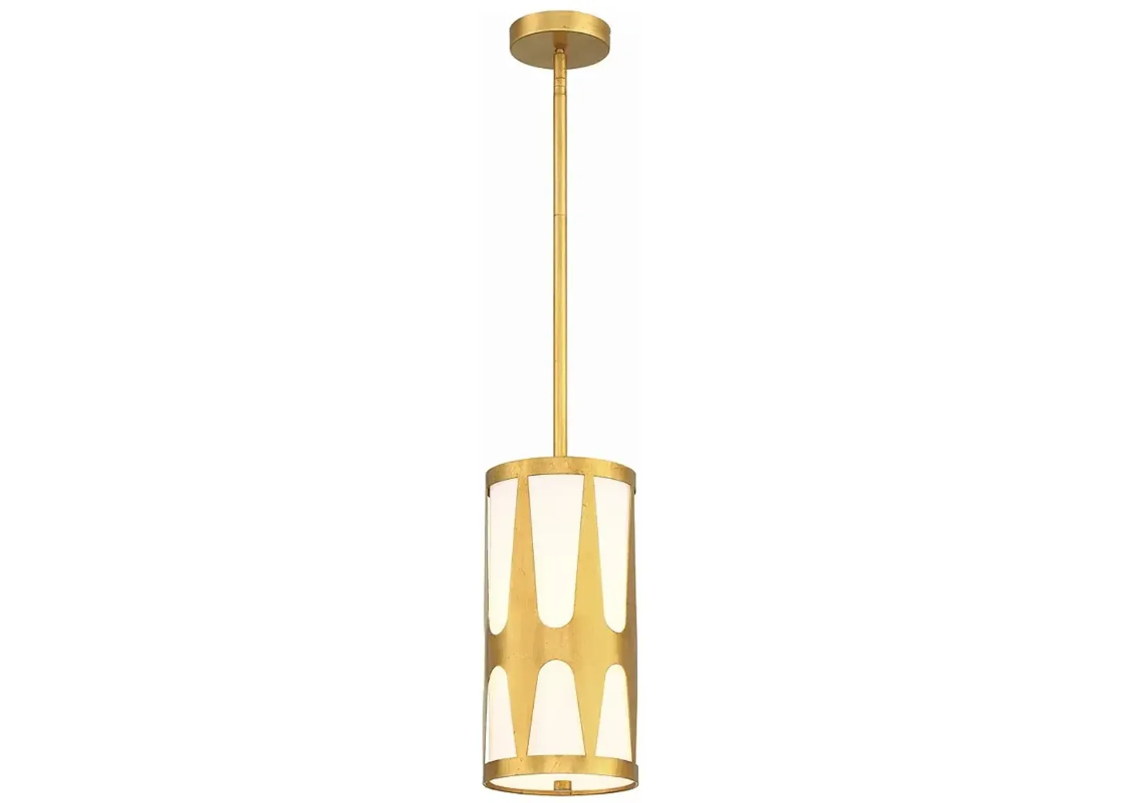 Royston 1 Light Antique Gold Pendant