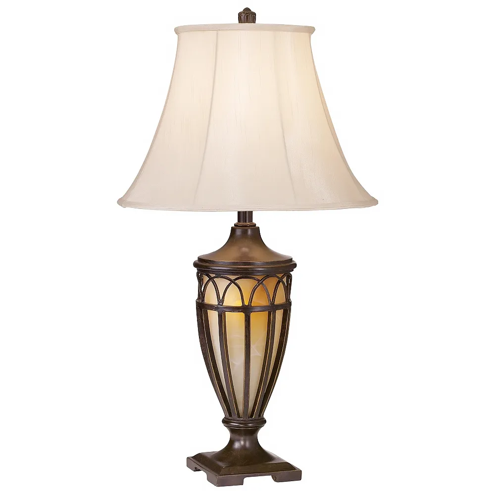 Decorative Iron Villa Style Night Light Table Lamp