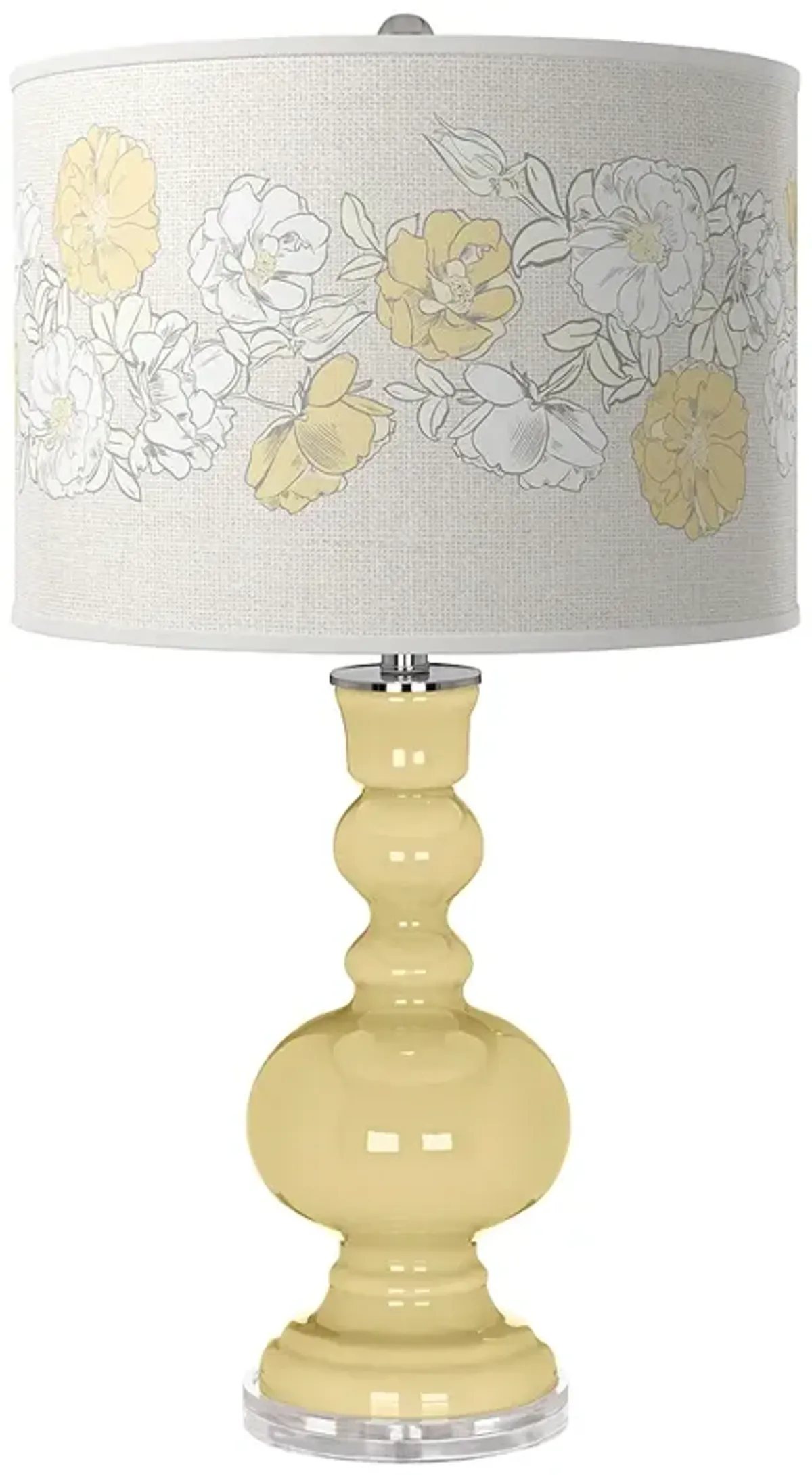 Butter Up Rose Bouquet Apothecary Table Lamp