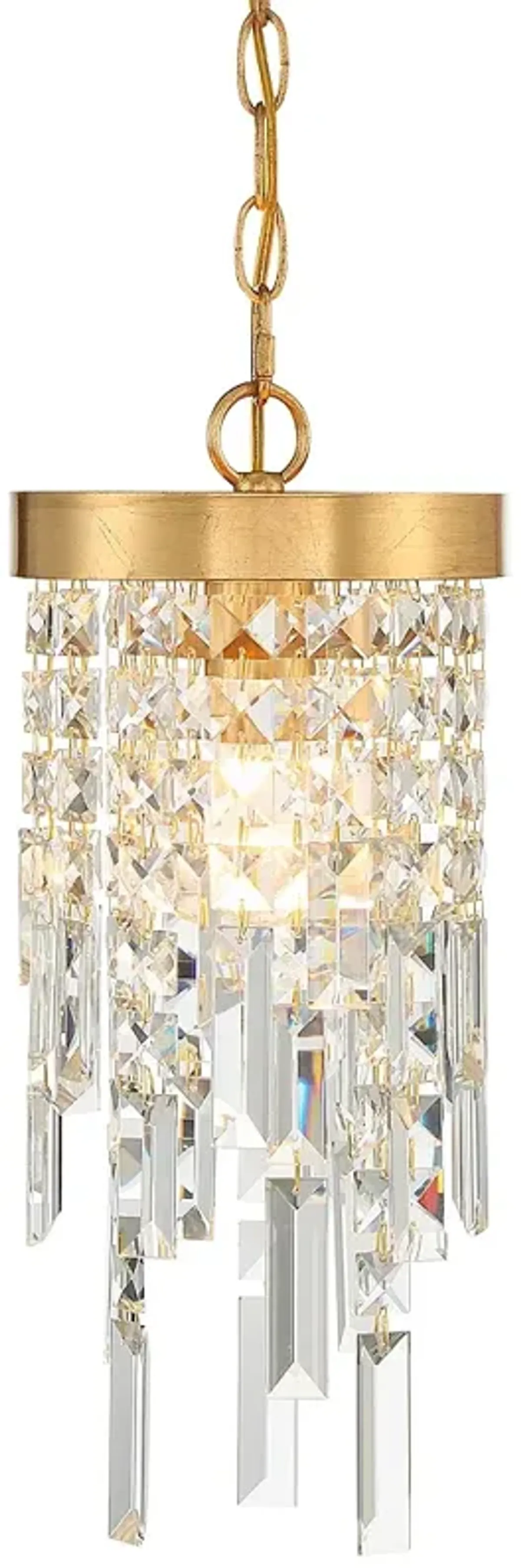 Winfield 1 Light Antique Gold Pendant