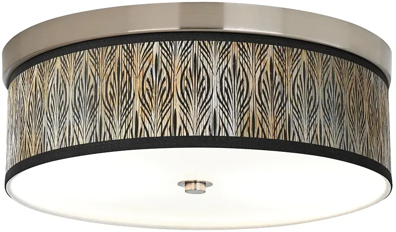 Giclee Gallery 14" Wide Amara Shade Modern Ceiling Light