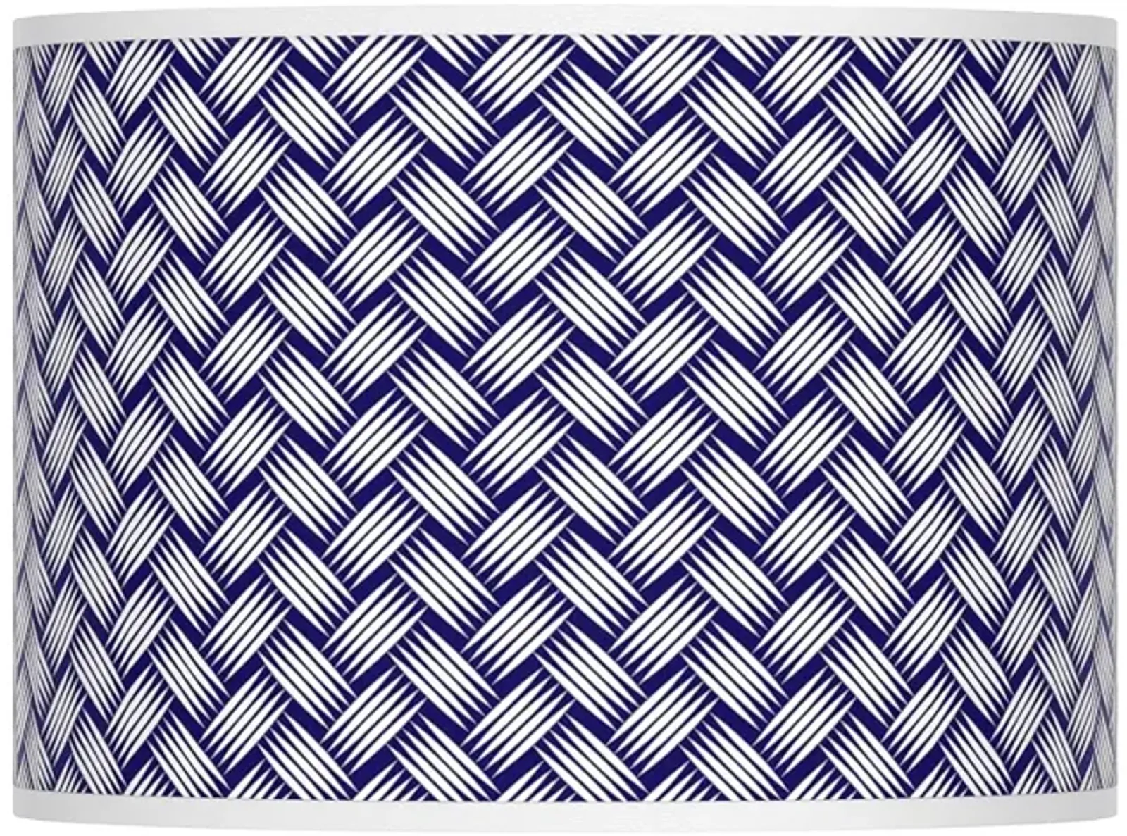 Color Weave Purple Blue Giclee Glow Modern Lamp Shade 13.5x13.5x10 (Spider)