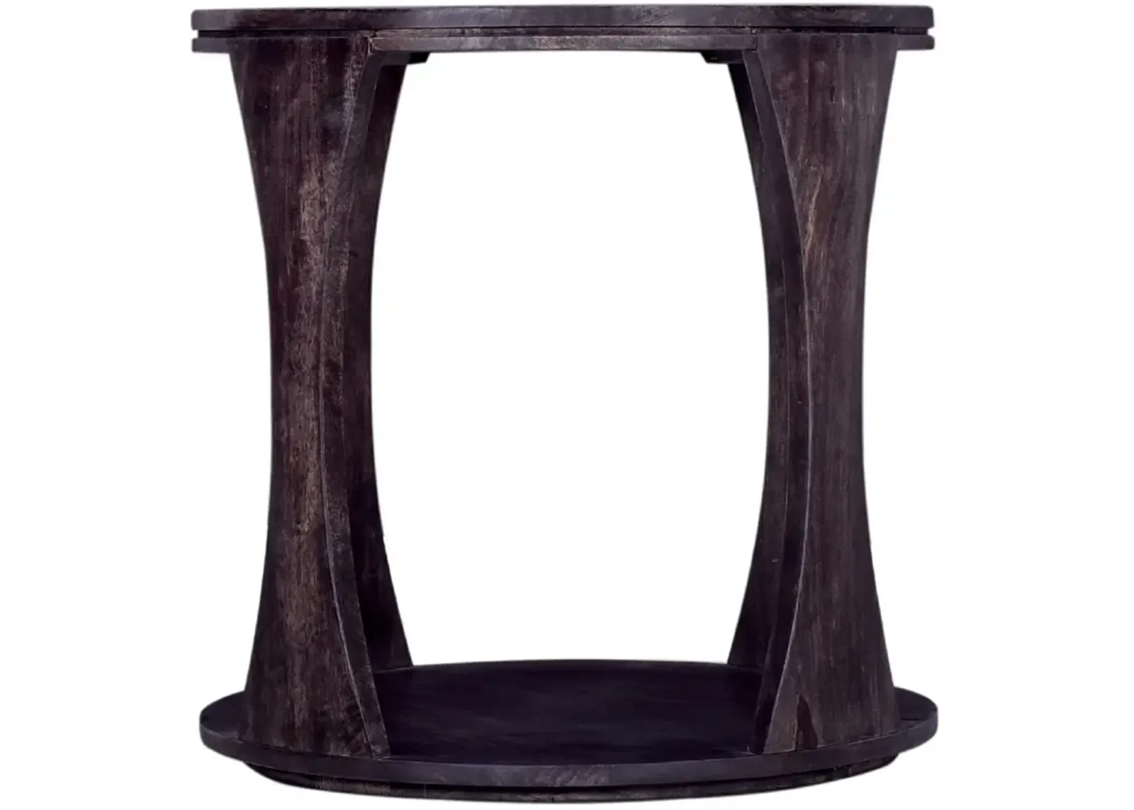 Crestview Collection Bowtie Round End Table